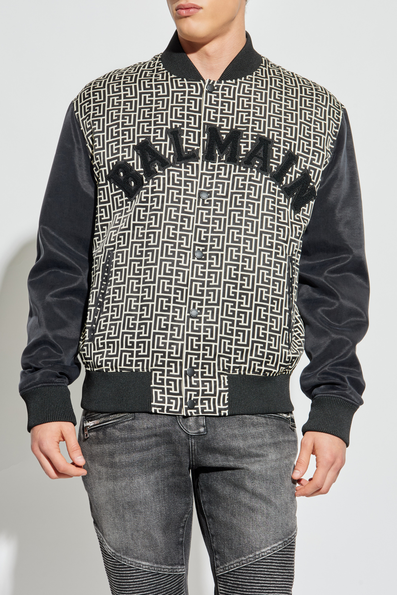 Balmain Jacket with logo | Men's Clothing | Vitkac